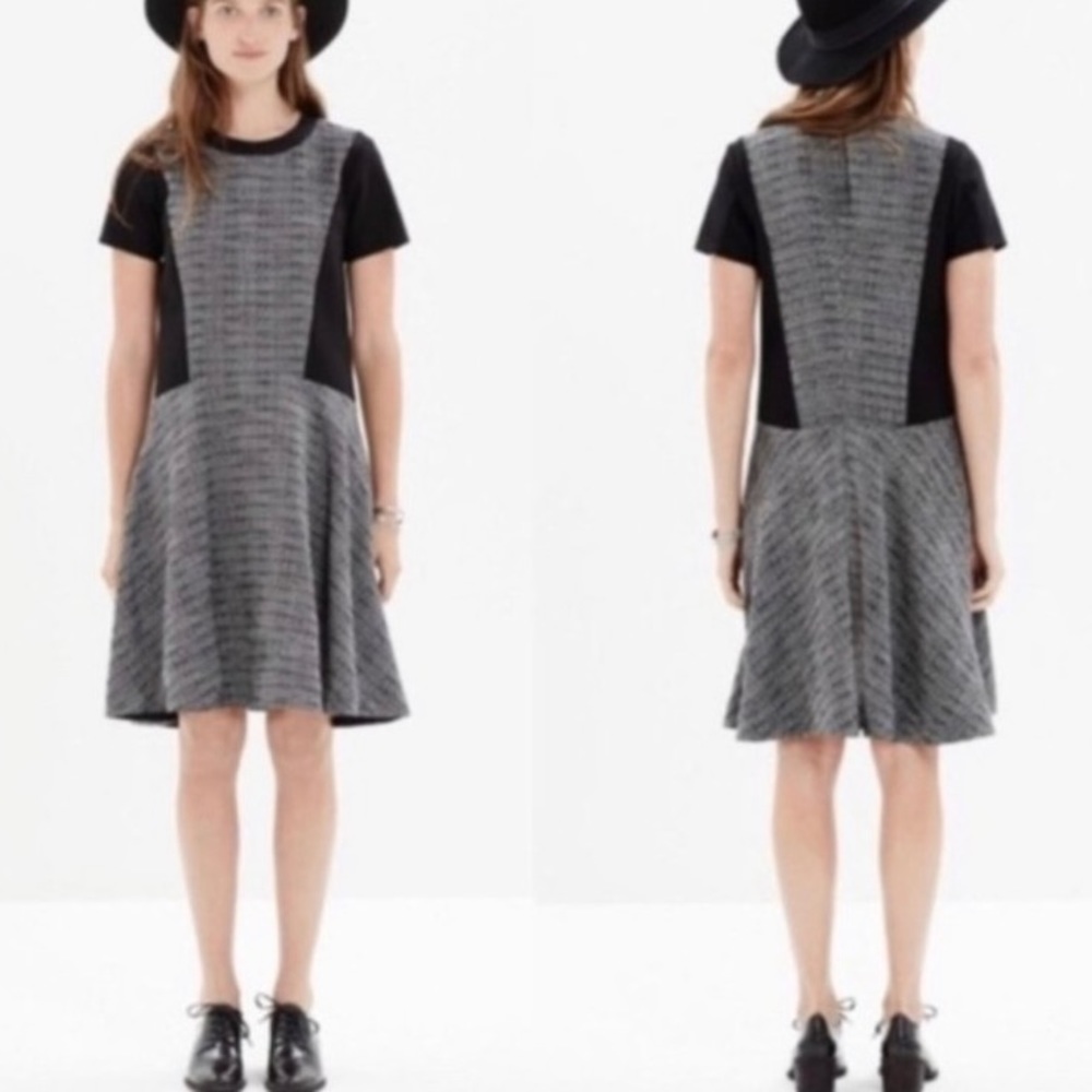 Madewell texture tribune dress - Picture 4 of 14